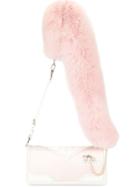Christian Dior Vintage Imitation Pearl Shoulder Party Bag - Pink