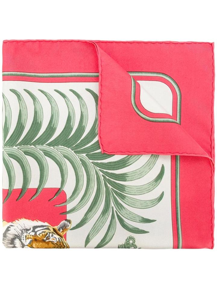 'tigre Royal' Gavroche, Women's, Red, Hermès Vintage