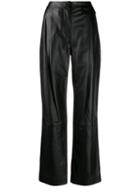 3.1 Phillip Lim High-rise Wide-leg Trousers - Black