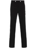 Mackintosh 0002 Black Wool Blend Trousers
