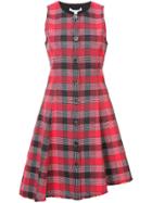 Derek Lam 10 Crosby Sleeveless Button-down Asymmetrical Dress - Red