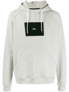 The Silted Company Touch-strap Logo Hoodie - Grey