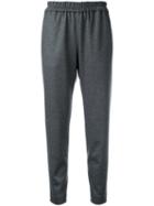 Astraet Cropped Trousers, Size: 1, Grey, Wool