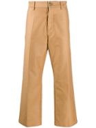 Marni Flared Tailored Trousers - Neutrals
