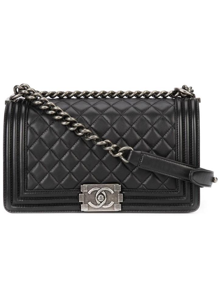 Medium 'boy' Bag, Black, Chanel Vintage