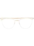 Mykita Round Frame Glasses - White