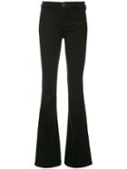 Mih Jeans Classic Flared Trousers - Black