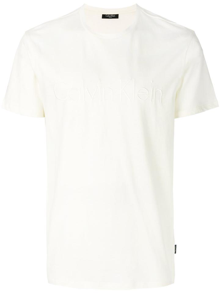 Calvin Klein Jeans Embossed Logo T-shirt - White