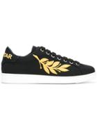 Dsquared2 Embroidered Trainers - Black