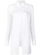 Rta 'marie' Tye Shirt, Women's, Size: Xs, White, Silk