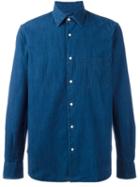 Aspesi Denim Shirt, Men's, Size: 40, Blue, Cotton
