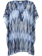 Brigitte V-neck Tie-dye Beach Dress