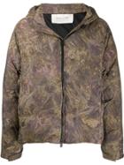 1017 Alyx 9sm Camouflage Print Puffer Jacket - Green