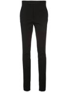 Helmut Lang High Waisted Skinny Trousers - Black
