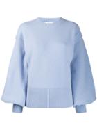 Jw Anderson Layered Sleeves Jumper - Blue