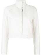 Courrèges Vynil Jacket, Women's, Size: 36, Nude/neutrals, Cotton/polyurethane/acetate/cupro