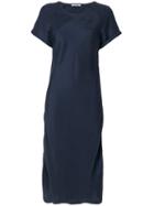 Barena Longline T-shirt Dress - Blue