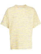 Corelate Stitching Detail T-shirt - Yellow