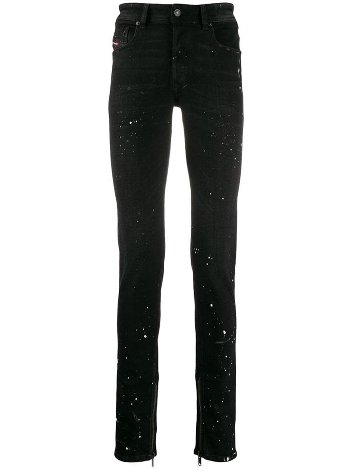 Diesel Skinny Sleenker Jeans - Black