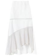 Giuliana Romanno Lace Midi Skirt