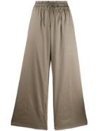 Joseph Drawstring Wide Leg Trousers - Neutrals
