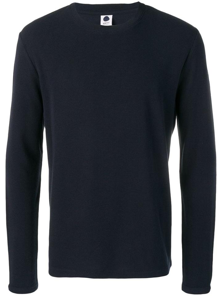 Nn07 Check Zipped Shirt - Blue
