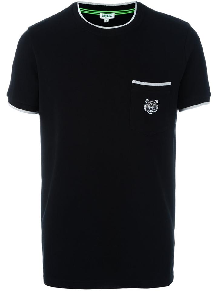 Kenzo 'tiger' Pocket T-shirt