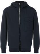 Stone Island Hooded Zip Jacket - Blue