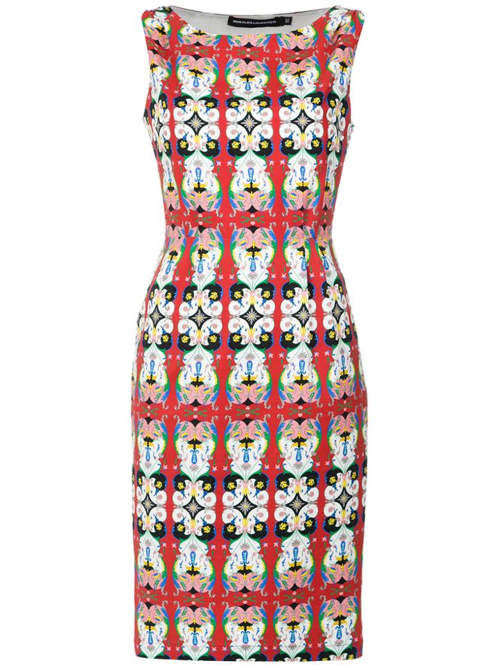 Reinaldo Lourenço Fitted Dress - Red