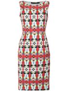 Reinaldo Lourenço Fitted Dress - Red