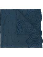 Faliero Sarti Nemesi Scarf, Women's, Blue, Polyester/cotton/silk