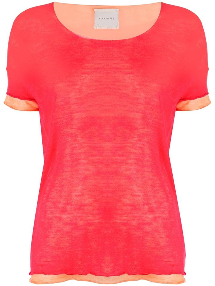 Fine Edge Layered T-shirt