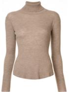 Ulla Johnson 'mars' Turtleneck Sweater, Women's, Size: Small, Brown, Cashmere