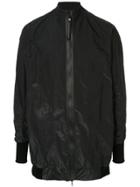 Nil0s Mid-length Bomber Jacket - Black