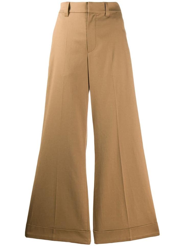 Brunello Cucinelli Palazzo Pants - Neutrals