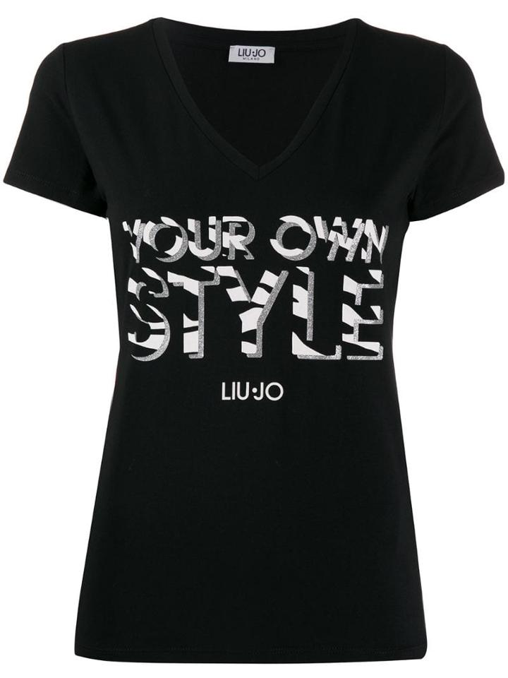 Liu Jo Your Own Style T-shirt - Black