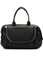 Mara Mac Zip Detail Tote Bag - Black