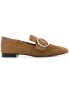 Bally Buckle Loafers - Brown