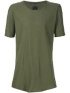 10sei0otto Round Neck T-shirt, Men's, Size: Xl, Green, Cotton