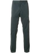 Stone Island Cargo Pocket Chino Trousers - Grey