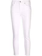 Citizens Of Humanity Crop Rocket Highrise Jeans - White