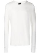 Thom Krom Crew Neck Sweatshirt - White