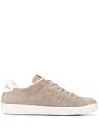 Leather Crown Lc06 Low-top Sneakers - Neutrals