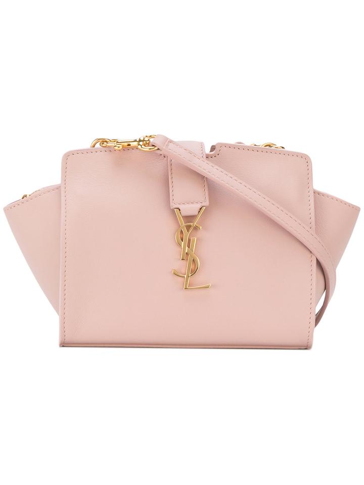 Saint Laurent - Mini Cabas Bag - Women - Calf Leather - One Size, Pink/purple, Calf Leather