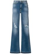 Dondup Flared Denim Jeans - Blue