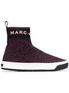 Marc Jacobs Logo Dart Sock Sneakers - Pink