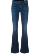 Diesel Stretch Flared Jeans, Women's, Size: 27/32, Blue, Cotton/spandex/elastane