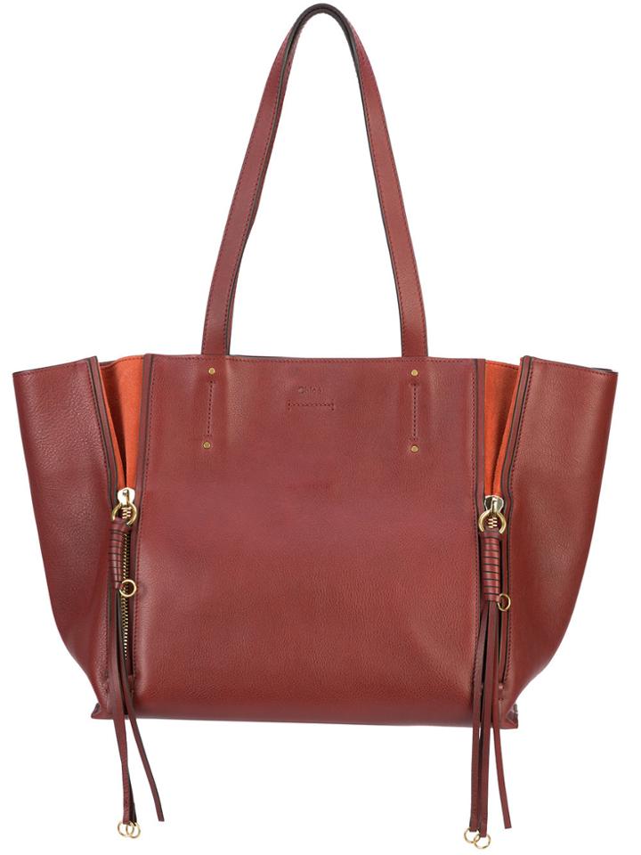 Chloé Milo Tote Bag - Red