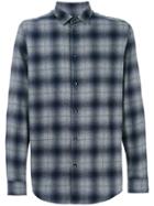 Natural Selection Slate Checked Flannel Shirt - Grey