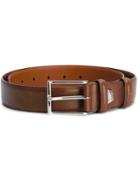 Santoni - Buckled Belt - Men - Calf Leather - 90, Brown, Calf Leather